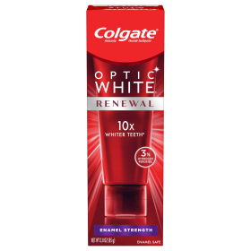 Colgate Optic White Renewal Toothpaste Whitening Toothpaste;  Enamel Strength;  3 oz Tube