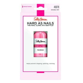 Sally Hansen Hard as Nails¬Æ Natural Tint, Nail Strengthener, 0.45 Fl Oz, Nail Hardener