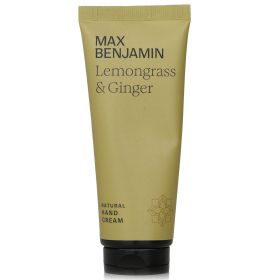 MAX BENJAMIN - Natural Hand Cream - Lemongrass & Ginger  717424 75ml