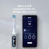 Oral-B iO Series 6 Electric Toothbrush with (1) Brush Head, Black Lava, for Adults & Children 3+